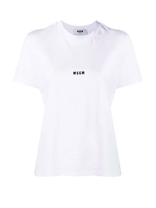 T-shirt con logo stampato MSGM | 2642MDM100 19529801